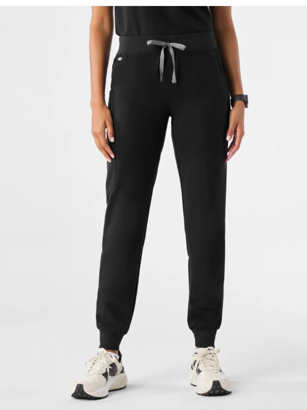 FIGS Technical Collection Zamora Black Jogger Scrub Bottoms size XL/P